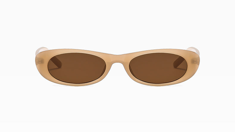 Chloe Sunglasses - Clear Nude