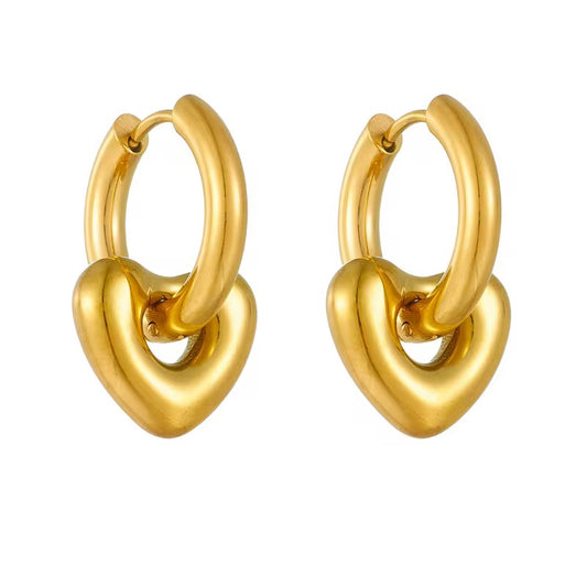 Heart of Gold Earrings