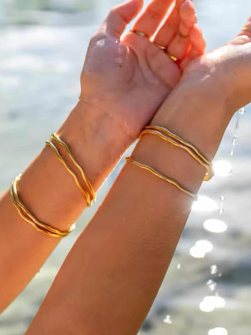 Eden Wave Bangle
