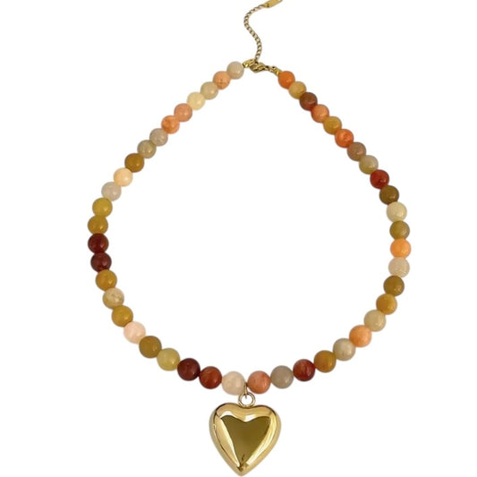 Heart of Beads Necklace