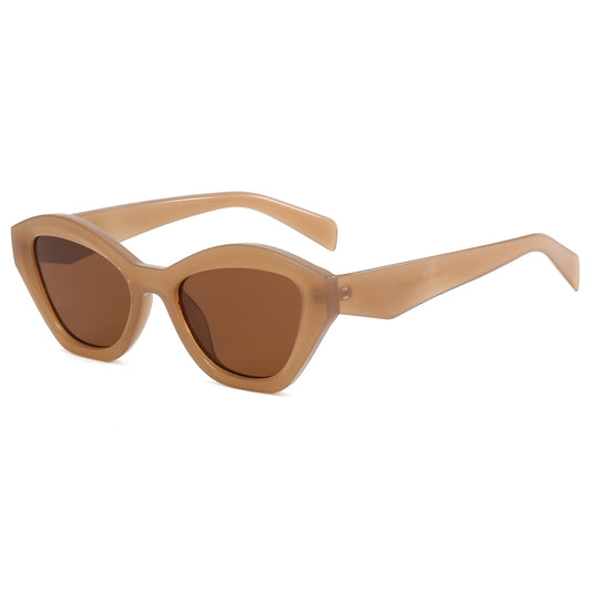 Adel Sunglasses - Clear Nude