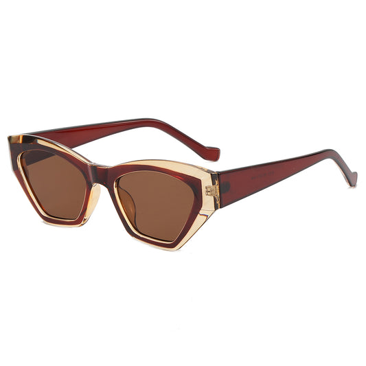 Macy Sunglasses - 2 Tone Marone