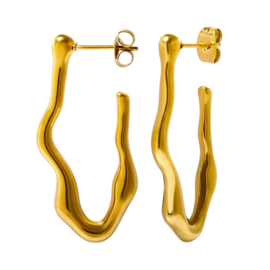 Zoe Irregular Hoops